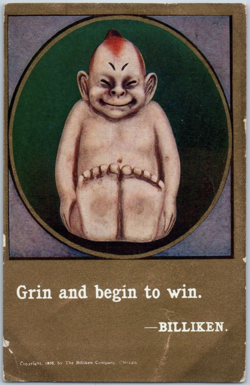 Billiken postcard, 1908