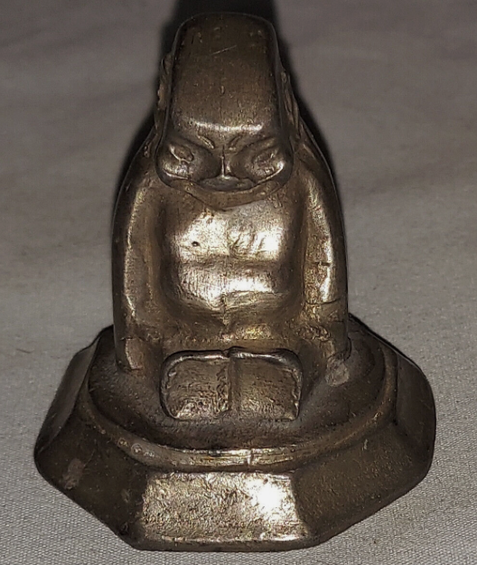 alloy Billiken paperweight figurine, ca. 1920s?