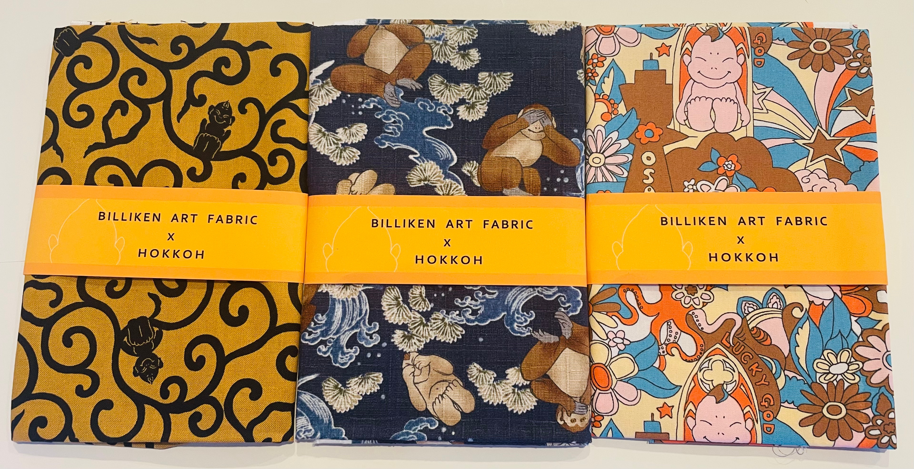 Hokkoh Billiken art fabric, 2024 (special thanks to Tamurakoma & Co., Ltd.)